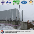 Fully Covered Steel Structure Warehouse with Canopy Shed